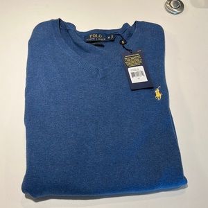 Ralph Lauren Polo Pima Cotton rib stitch sweater